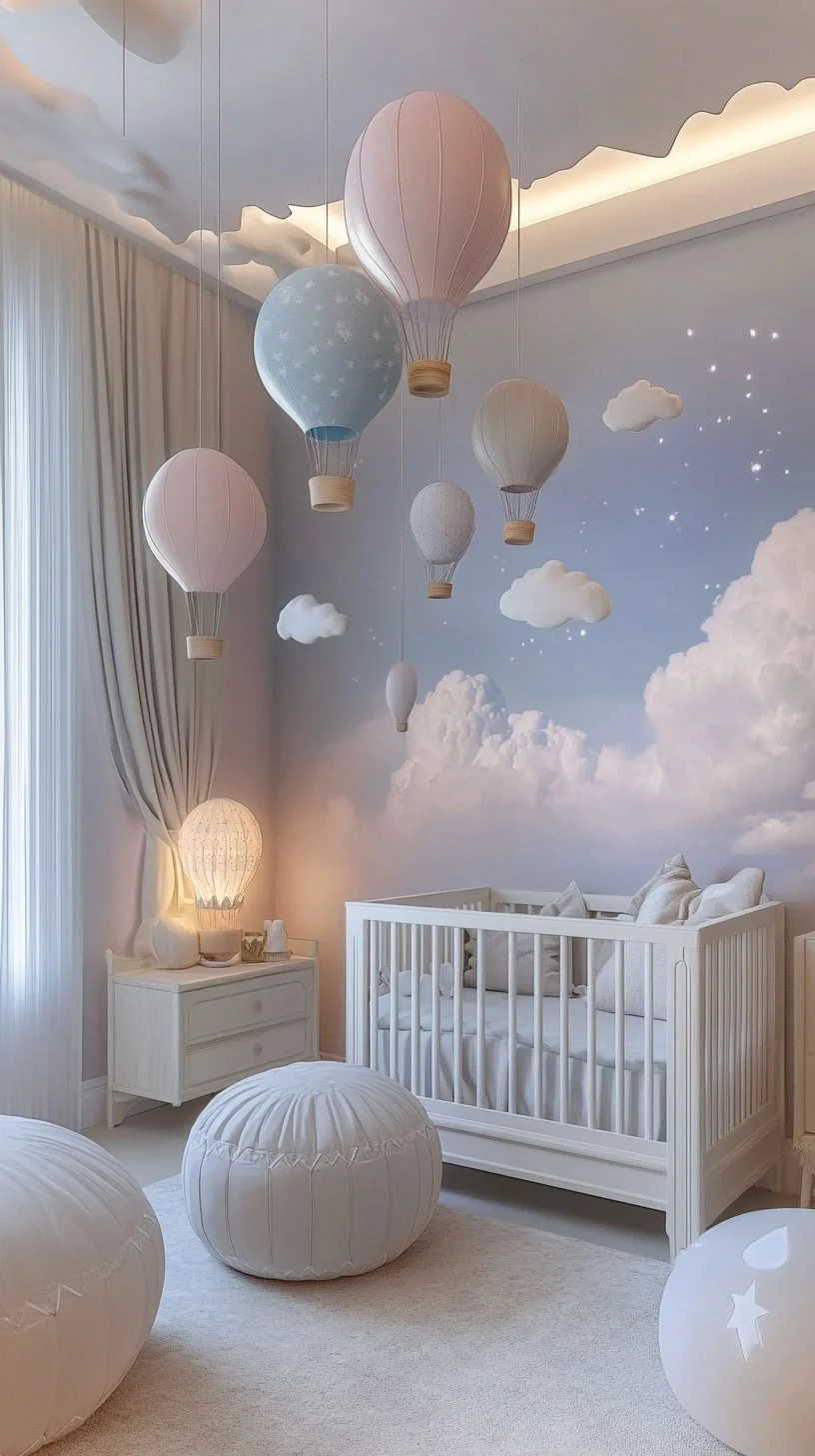 Whimsical Hot Air Balloon Theme