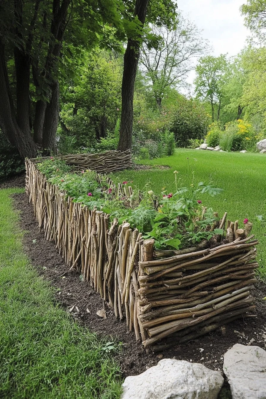 26. Willow Wattle Fencing