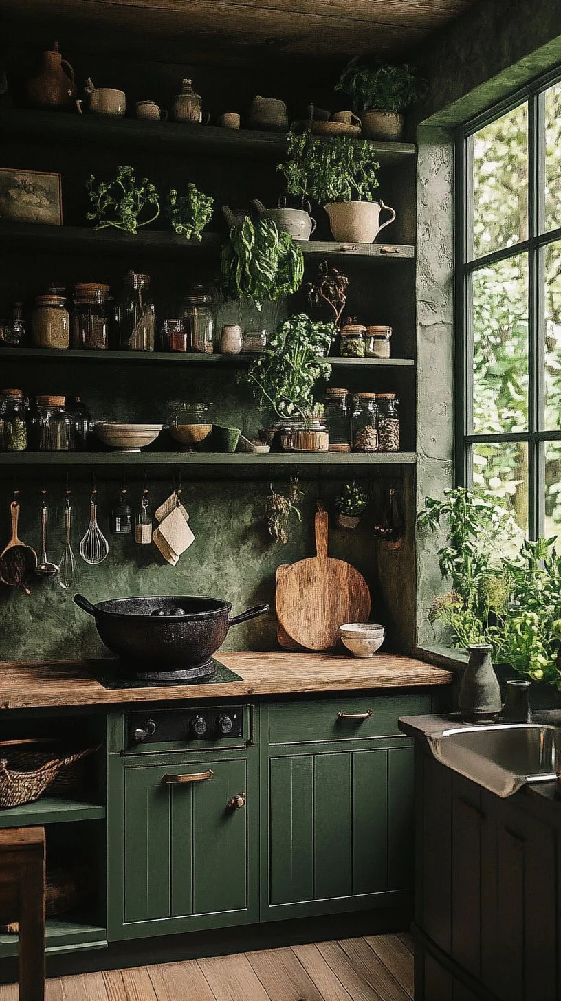 Witchy Cottagecore Kitchenette