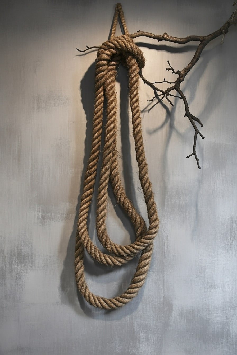 Lariat Rope Wall Art
