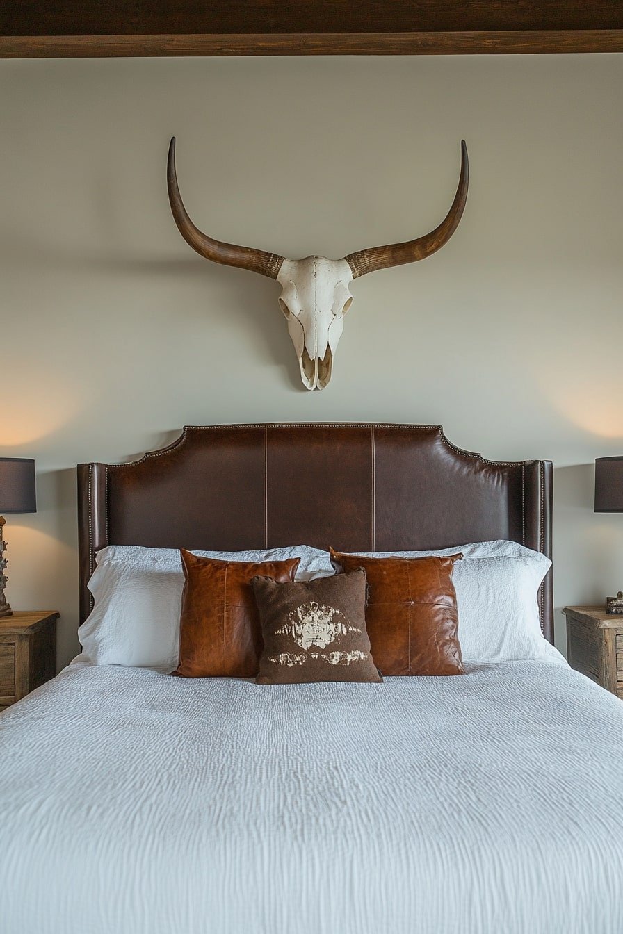 Longhorn Skull Accent