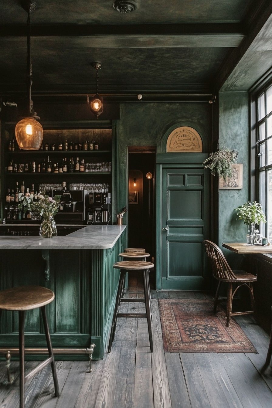 20. Pine Green: Deep, Timeless, and Comforting