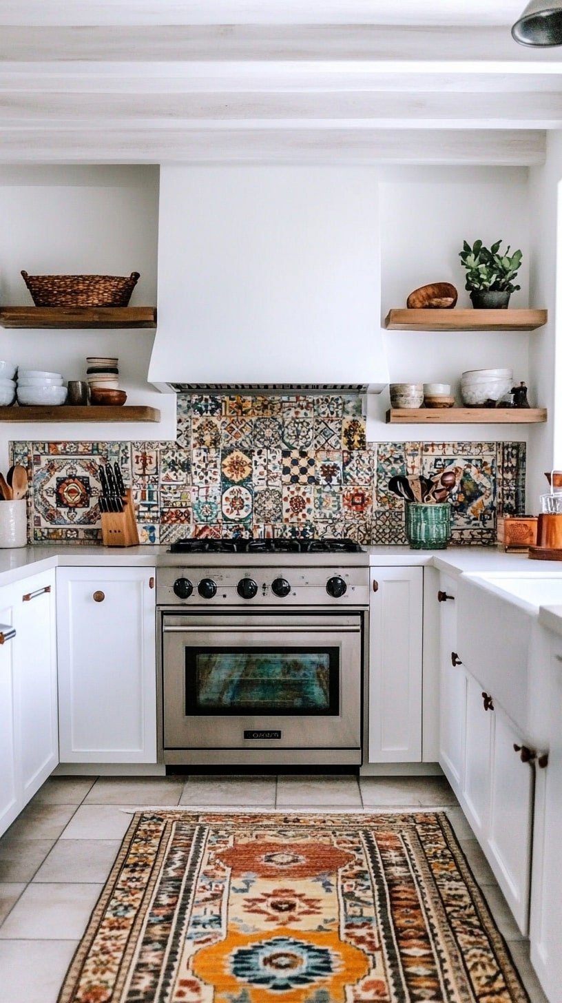 Coastal Boho Kitchen