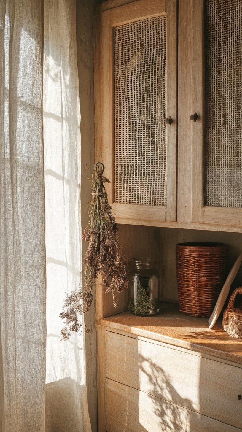 Earthy Natural Kitchen Nook