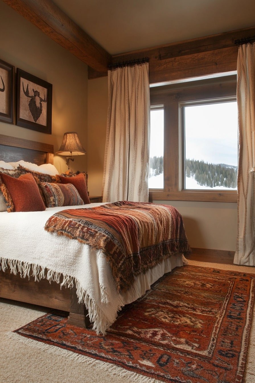 Cozy Western Retreat with Warm Layers