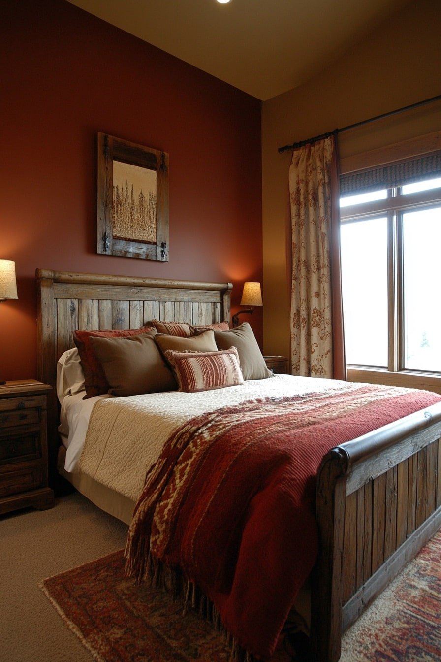 Earthy Western Bedroom Retreat