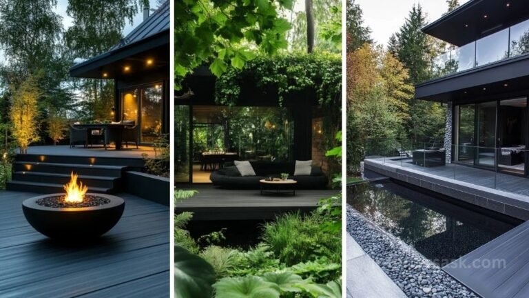 20 Black Decking Ideas That Add Instant Modern Drama to Your Yard