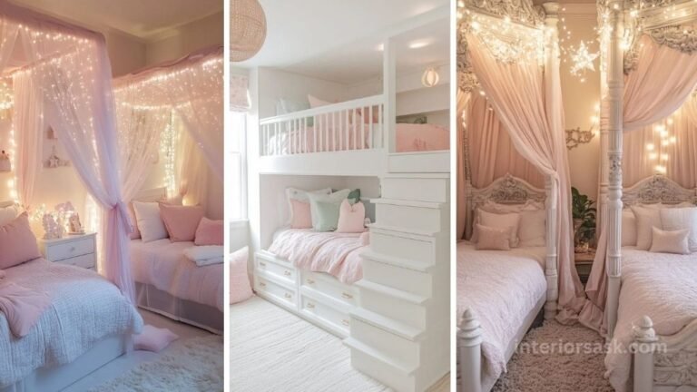 20 Two Girls Bedroom Ideas for a Glam Sister Duo