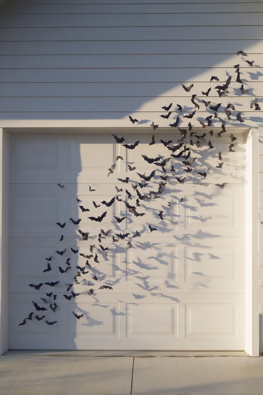 Swarm of Bats – Simple Drama on a Blank Canvas