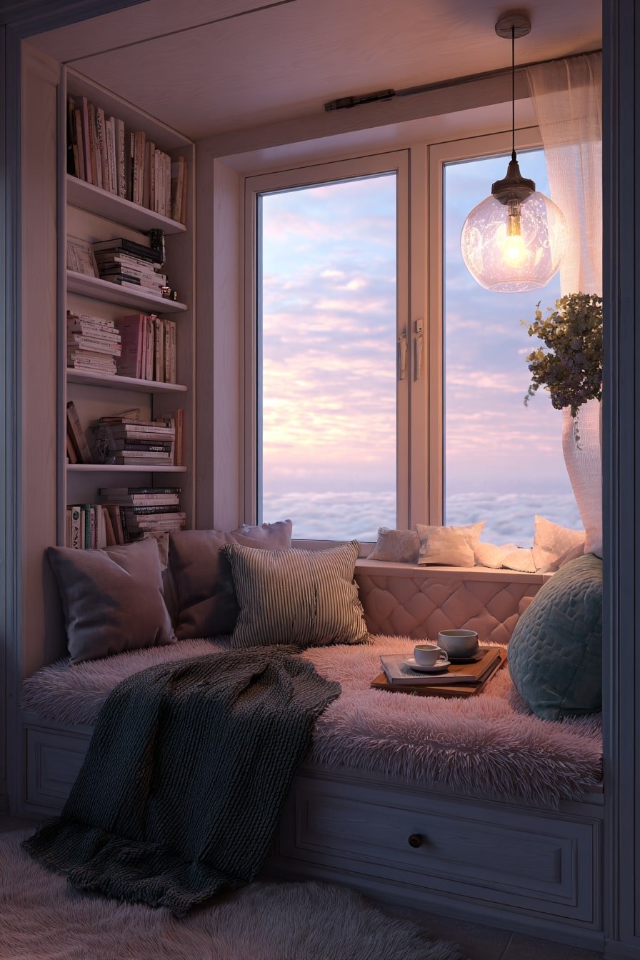 Cozy Window-Seat Lounge