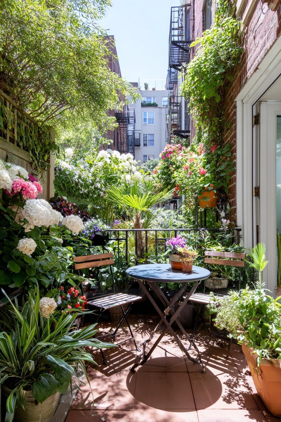 3. Foldable Bistro Patio Garden