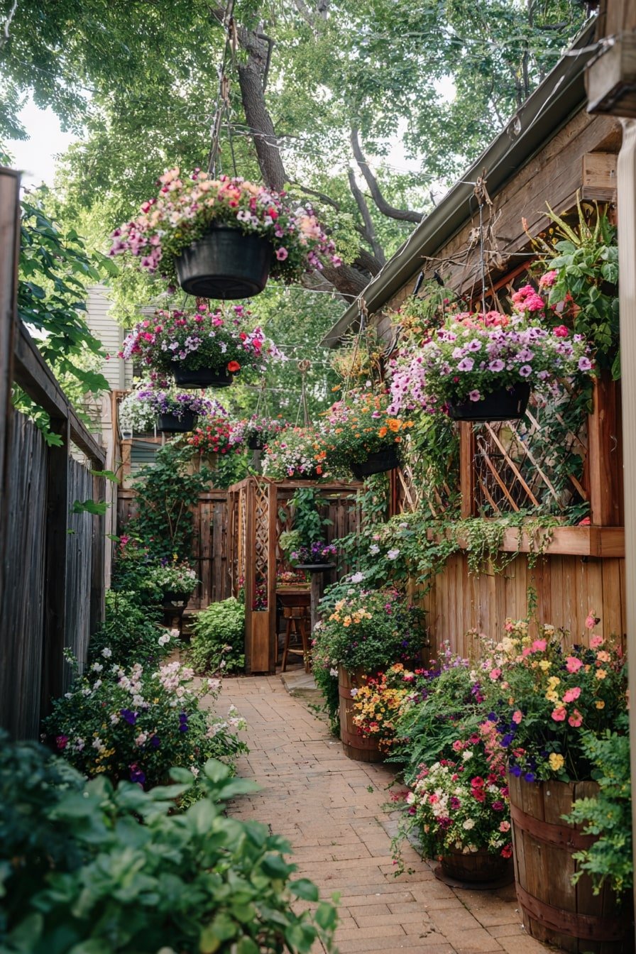 18. Hanging Basket Cluster