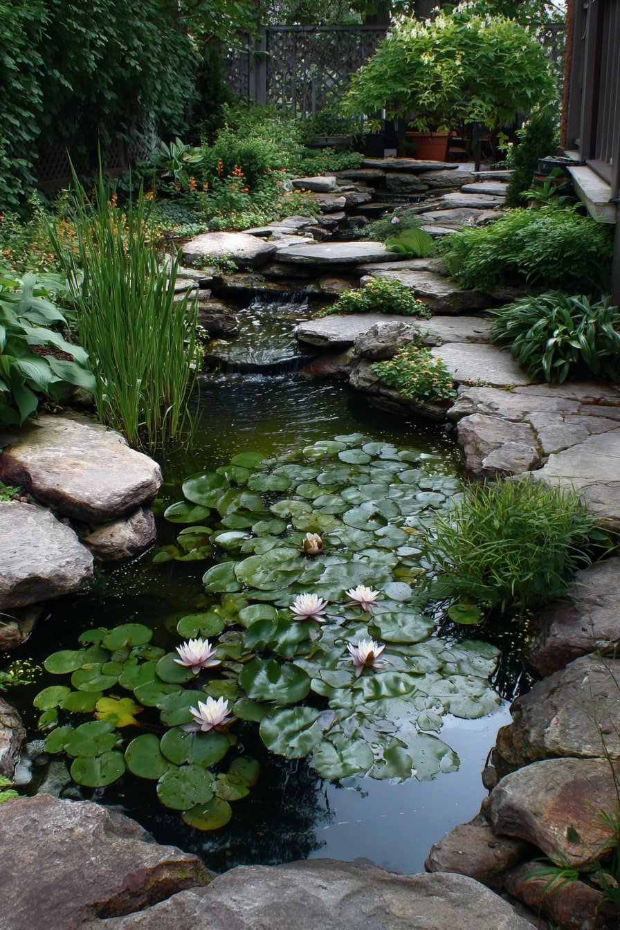 11. Mini Pond Water Feature