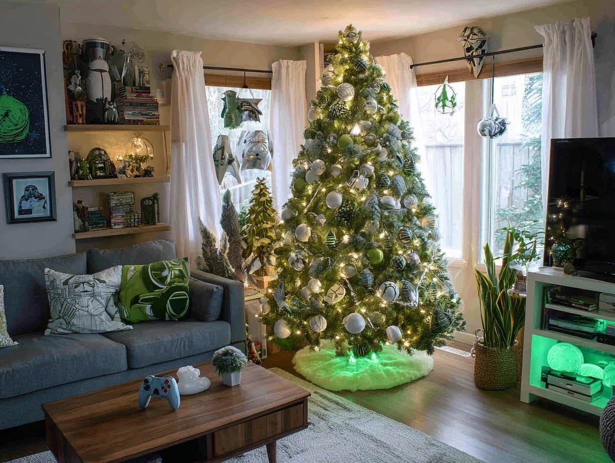 Galactic Cheer – A Sci-Fi Take on Christmas Tree Styling