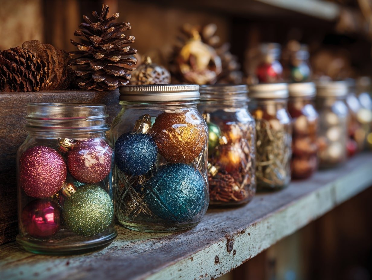 DIY Christmas Décor with Mason Jar Magic