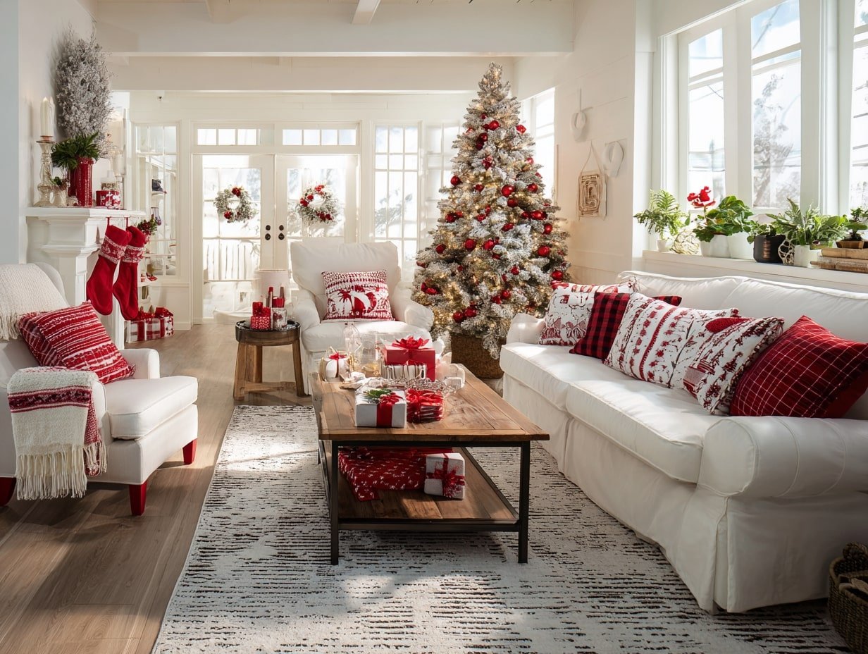 Red and White Revival – A Joyful Burst of Christmas Energy