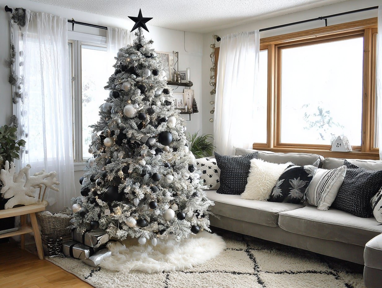 Monochrome Magic – Black and Silver Sophistication
